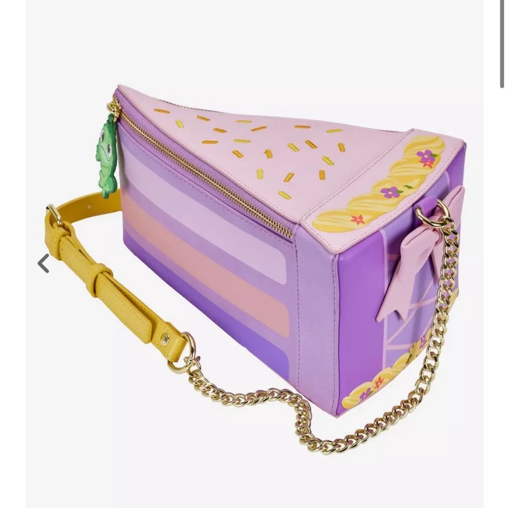 Loungefly Disney’s Tangled Cake Crossbody Bag